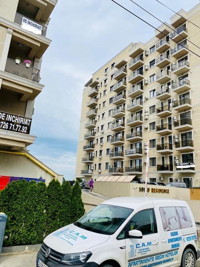 Beach Vibe Apartments Solid Residence Mamaia Bagian luar foto