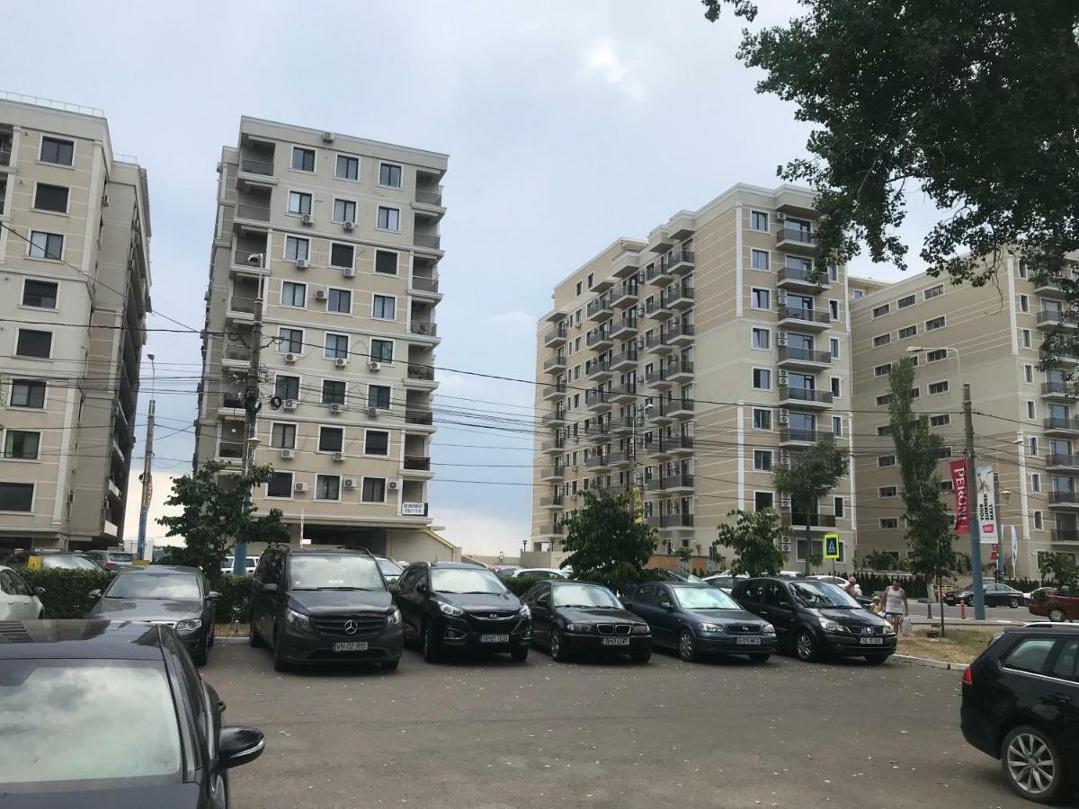 Beach Vibe Apartments Solid Residence Mamaia Bagian luar foto