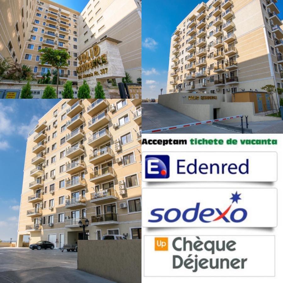 Beach Vibe Apartments Solid Residence Mamaia Bagian luar foto